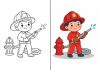 Firefighter Coloring Pages – Free Printable Worksheets & Pictures