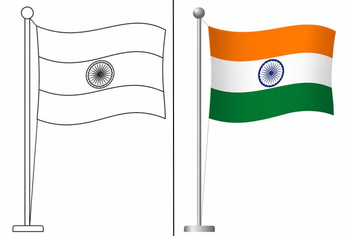 Indian Flag Coloring Pages – Free Printable Worksheets & Pictures