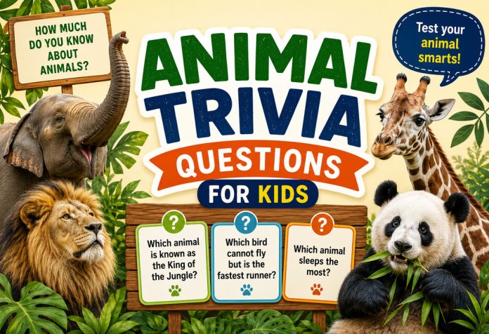 Animal Trivia Questions With Answers for Kids