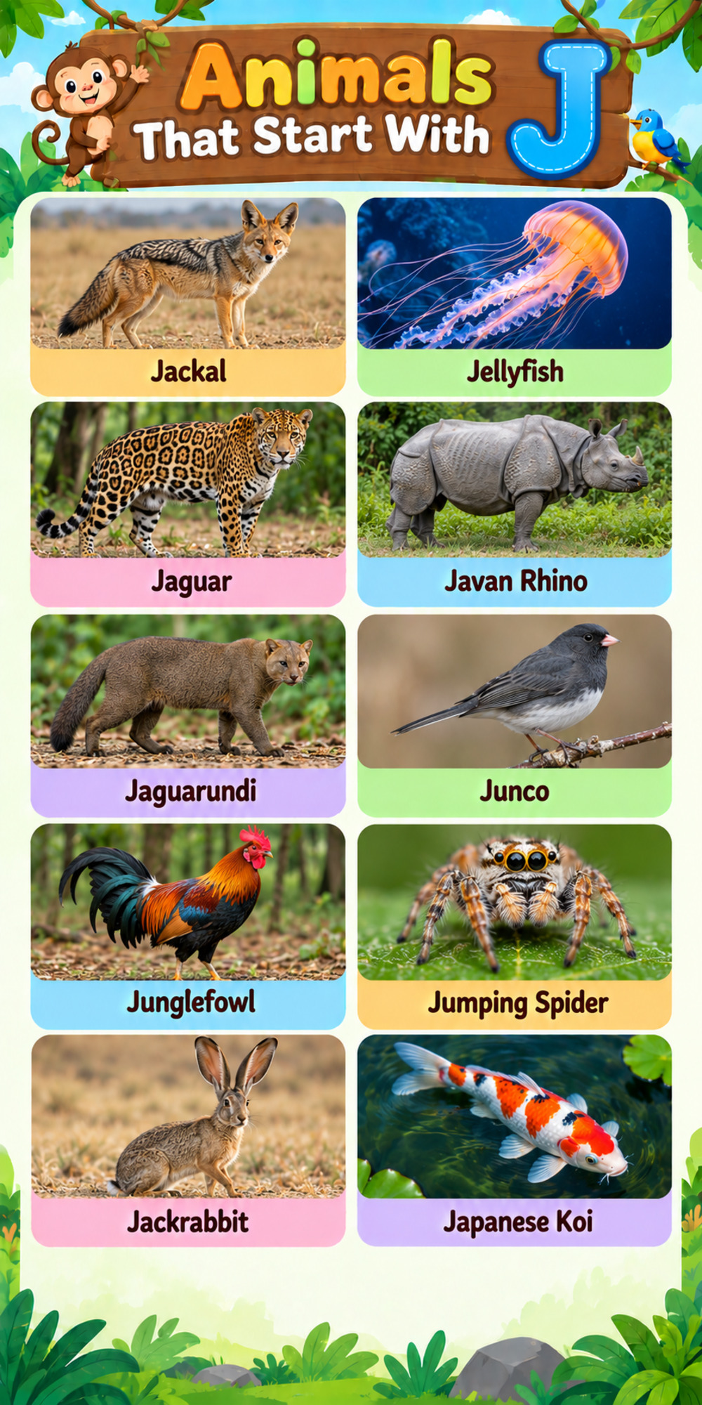 Animals That Start With J Animals That Start With J