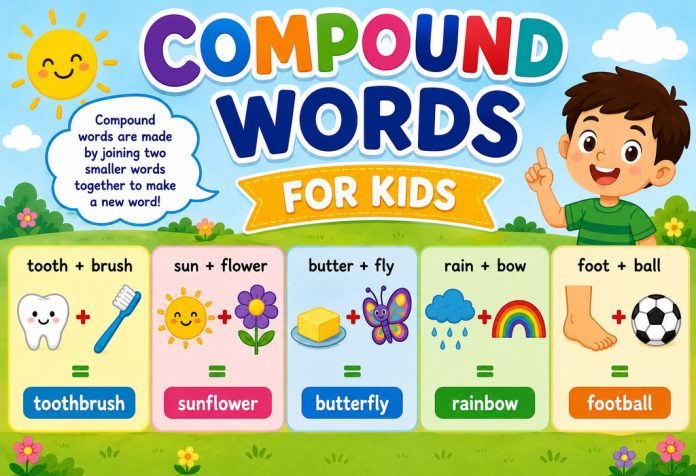 Compound Words for Kids Definition, Examples and Activities