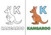 Letter K Coloring Pages – Free Printable Worksheets & Pictures Letter K Coloring Pages – Free Printable Worksheets & Pictures