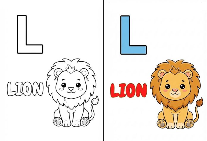 Letter L Coloring Pages – Free Printable Worksheets & Pictures