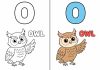 Letter O Coloring Pages – Free Printable Worksheets & Pictures Letter O Coloring Pages – Free Printable Worksheets & Pictures