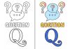 Letter Q Coloring Pages – Free Printable Worksheets & Pictures Letter Q Coloring Pages – Free Printable Worksheets & Pictures