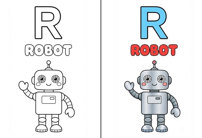 Letter R Coloring Pages – Free Printable Worksheets & Pictures