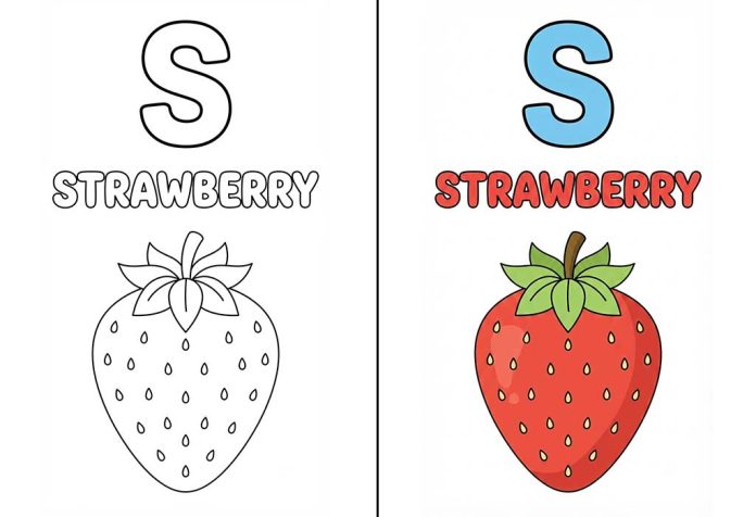 Letter S Coloring Pages – Free Printable Worksheets & Pictures