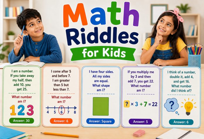 Math Riddles for Kids