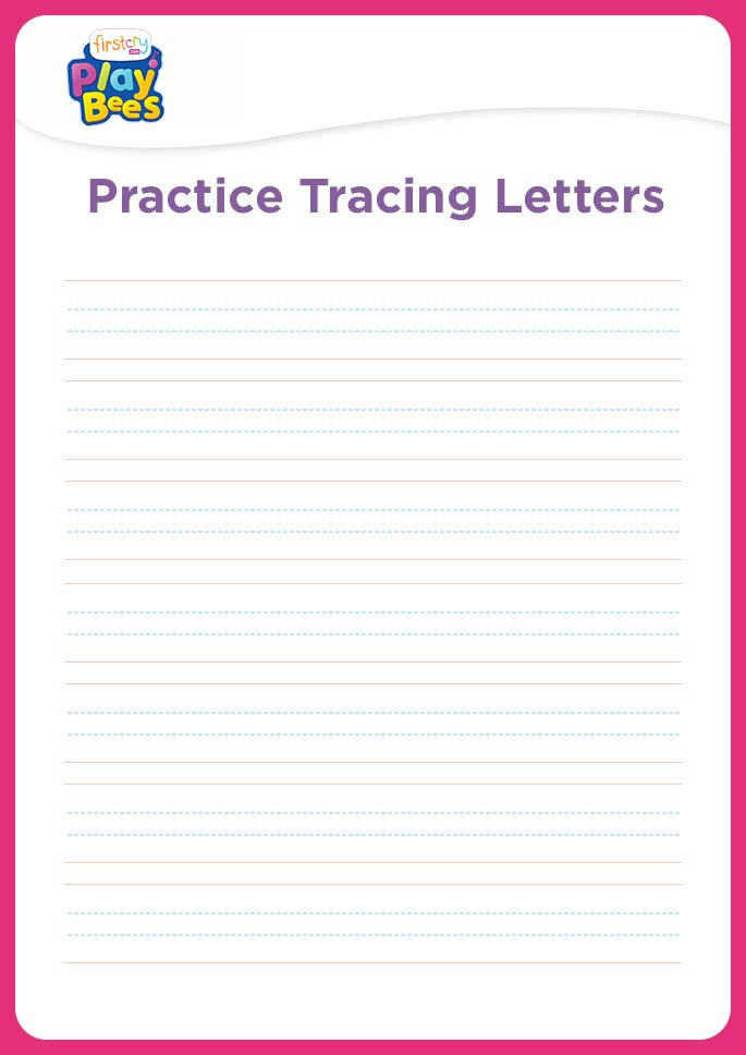 Blank Letter J worksheet for kids