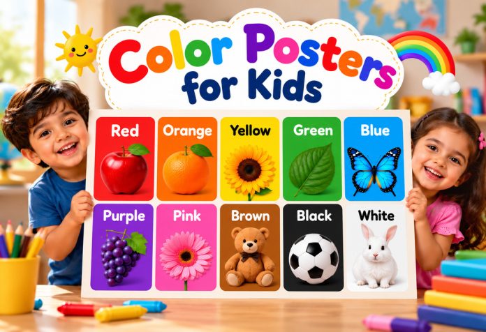 Color Posters for Kids