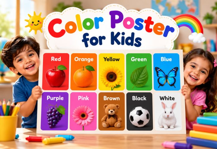 Color Posters for Kids
