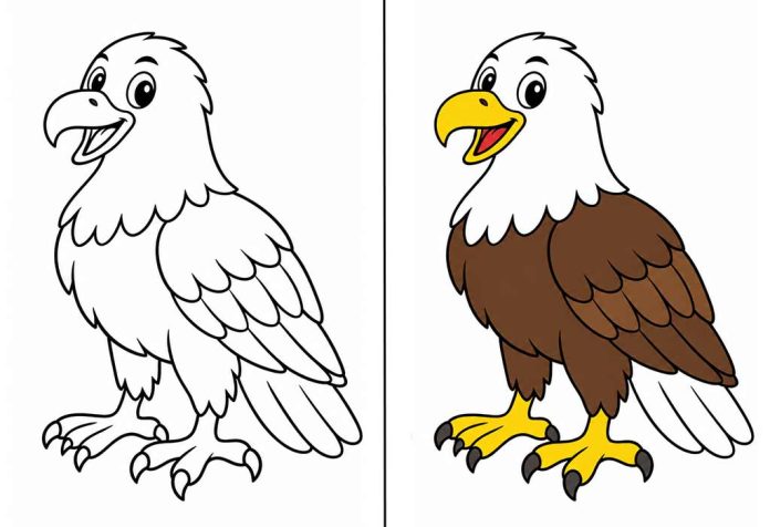 Eagle Coloring Pages – Free Printable Worksheets &Pictures