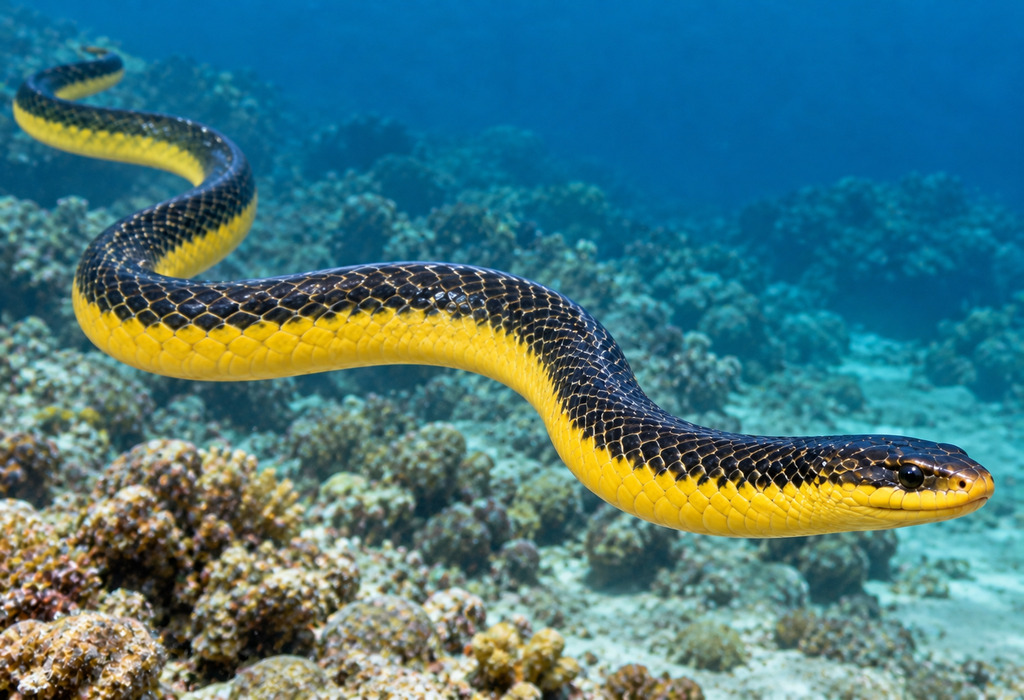 Yellow-Bellied Sea Snake Yellow-Bellied Sea Snake
