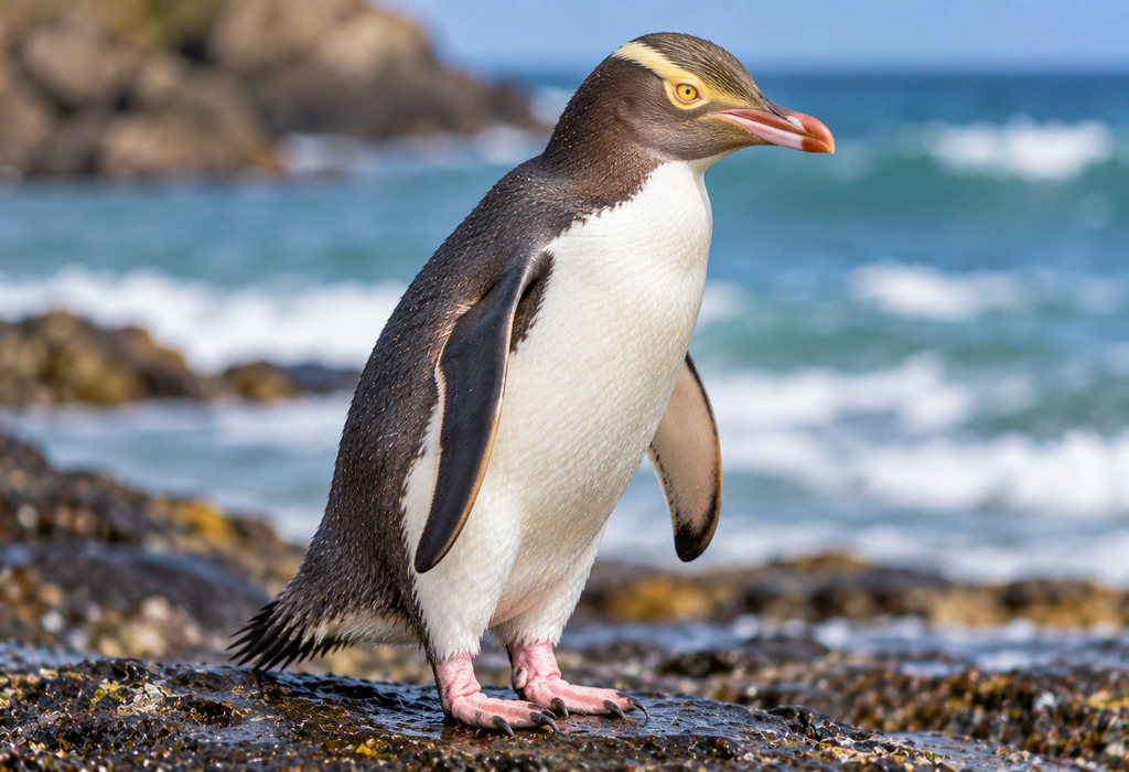 Yellow-Eyed Penguin Yellow-Eyed Penguin