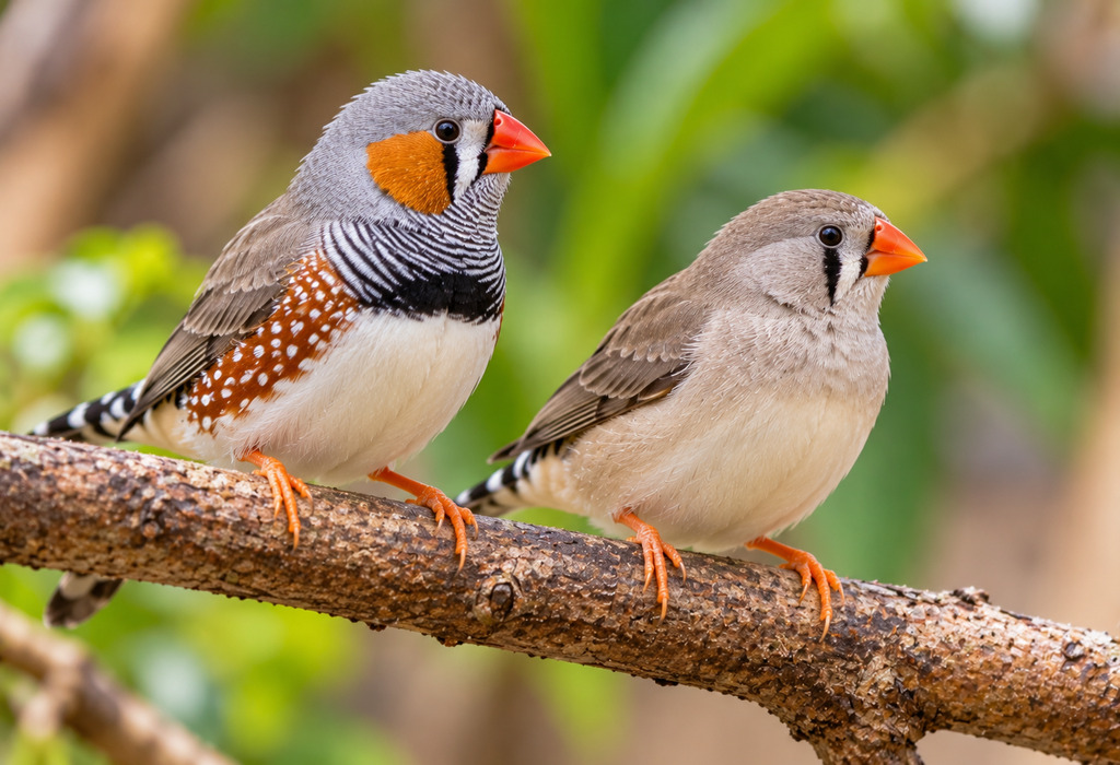 Zebra Finches Zebra Finches