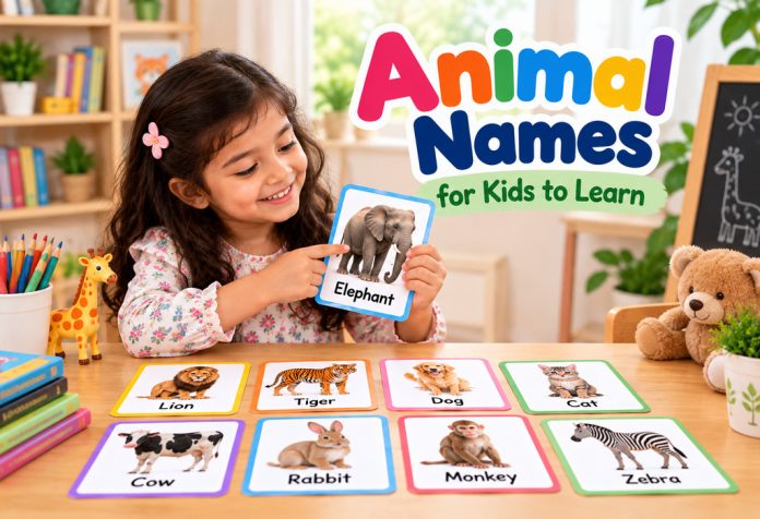 Animal Names for Kids to Learn