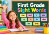 First Grade Sight Words for Everyday Reading Practice First Grade Sight Words