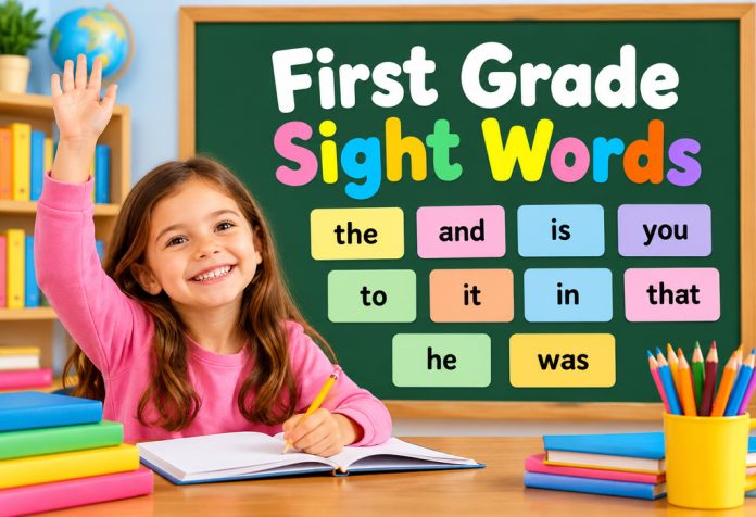 First Grade Sight Words