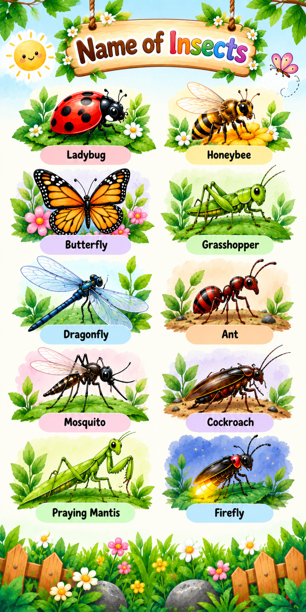Insect Names for Kids Insect Names for Kids