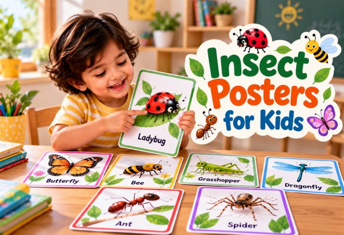 Insect Posters for Kids