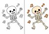 Skeleton Coloring Pages – Free Printable Worksheets & Images Skeleton Coloring Pages – Free Printable Worksheets & Images