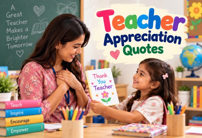 Teacher Appreciation Quotes